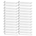 Miniatyrbilde 8 av 8: 50 stk strikkemaskin nål stoff sy DIY håndverktøy universal for S/80/E6000