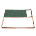 Miniatyrbild 6 av 8: Vikbart phone case för Xiaomi MIX Fold 2 Nanoläder Krokodilmönster Anti-skrapa Case Grön