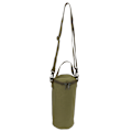 Miniatyrbilde 5 av 8: Camping Oppbevaringspose Dobbel Glidelås Håndtak Design Oppbevaringspose med Skulderstropp for Gassbeholdere Campinglys Grønn
