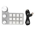 Miniatyrbilde 1 av 8: Programmerbar tastatur 12 taster 3 knapper blå bryter mekanisk minnefunksjon mini tastatur for arbeids- og spillkontroll