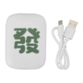 Miniatyrbillede 1 af 8: Mahjong Fortune Natlampe USB Mini Bærbar Varm Hånd Natlampe Kreativ Lykke Lampe Soveværelse Desktop Dekoration Børn Gave Legetøj