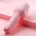 Miniatyrbillede 2 af 5: Bærbar Trådløs Håndholdt KTV Mikrofon - Perfekt Gave til Børn, Drenge og Voksne