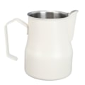 Miniatyrbillede 8 af 8: Mælkekande 450ML 304 Rustfrit Stål Skummende Kop Drypfri Kaffe Dampende Kande Hvid