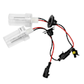 Pikkukuva 8 / 8: 2 kpl Xenon-ajovalopolttimot HID-lampun vaihto 100W 8000K H1-kanta 12V autoon