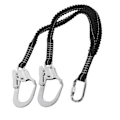 Pikkukuva 4 / 8: Double Steel Large Hook Elastinen String Koukku Turvavyö Erittäin kestävä kulutusta kestävä