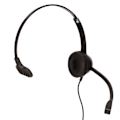 Miniatyrbilde 5 av 8: Call Center Headset Enkelt Øre Støydempende Justerbart Ergonomisk Business Headset med Mikrofon