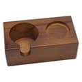 Miniatyrbillede 4 af 8: Trækaffe Protafilter Stativholder Kaffestamperholder Stativ Stampestation Brun