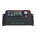Miniatyrbild 7 av 8: Justerbar solcellsladdningsregulator Smart Power Generation Regulator 12V 24V 10ARöd
