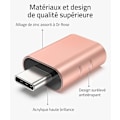Miniatyrbild 3 av 5: USB C till USB adapterpaket, 2 USB C hane till USB 3 hona adaptrar, kompatibel med Macbook Pro/air iPad Mini