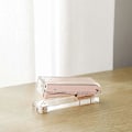 Miniatyrbilde 4 av 5: Akryl rosegull stiftemaskin, transparent metall stiftemaskin, klassisk moderne design standard stiftemaskin (rose