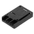 Pikkukuva 2 / 8: Alumiiniseoskuori UltraOhut CNC-jäähdytyslämpöpesät Metallikuori Raspberry Pi 4B:lle (Musta)