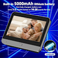 Miniatyrbillede 3 af 5: Mini Smart Life Tuya 3MP 140° Bred Synsvinkel Digital Dørkikkert