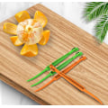 Miniatyrbillede 2 af 5: Citrusfrugtskalfjerner - 20 stk. Plastik Citron Grapefrugt Skalkutter