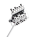 Miniatyrbillede 4 af 8: Tremolo Bridge System Double Rocking Spring Stabilizer Device for Electric GuitarSilver
