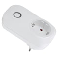 Miniatyrbillede 8 af 8: WiFi Smart Socket Mobiltelefon APP Fjernbetjening Timerudtag til hjemmet 90-250VEU stik