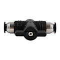 Miniatyrbilde 1 av 5: 1 stk 4mm Pneumatiske Fittings Push Hurtigkobling Manuell Push Ventil Tilkobling Pneumatisk Rettkobling for Tilkobling av Polyetylen Nylon og PU Rør