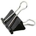 Miniatyrbillede 2 af 5: 40 stk. Dokumentclips 25mm Multifunktionelle Papirclips Æske Binder Metal Papirclips Tegneclips til Noter Brev Papirclips Kontorartikler