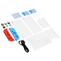 Miniatyrbild 7 av 8: Spelkonsoltillbehör Bundle Hög kapacitet Bärväska Skärmskydd Grepplock för resor