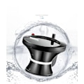Miniatyrbillede 4 af 5: Sort BPA-fri Vandflaskedispenser Ultra Hygiejnisk Pumpe til Mors Dag