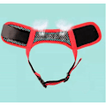 Miniatyrbilde 3 av 4: Justerbar Nylon Hundemaske, Pustende og Justerbar Hundemaske, Liten og Mellomstor Hund Anti-Bjeffing Anti-Biting Maske