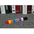 Miniatyrbild 5 av 8: 100 st 10 färger Barn Multi Linking Counting Cubes Snap Blocks Barn Tidig Utbildning Byggstenar Leksaker