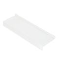 Miniatyrbild 2 av 8: Akryl lutande dator tangentbordshållare låg frontläpp polerad finish tangentbordshållare tangentbordshållare för kontor transparent