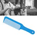 Miniatyrbilde 6 av 8: Profesjonell Salong Wave Tooth Hair Combs Frisør Styling Barber Stylist Tool Blå