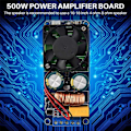 Miniatyrbillede 5 af 5: IRS2092S Klasse D HIFI Mono Digital Effektforstærker Board 500W 58-70V
