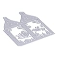 Miniatyrbillede 2 af 8: Kulstofstål Jule Dies Innovative Metal Skæredør til DIY Embossing Kort Gaveæske Julemand