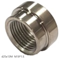 Miniatyrbild 5 av 5: Automotive M18*1.5 Rostfri Syresensorsmutter Avgasrör Sensor Adapter Mutter