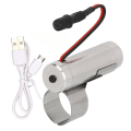 Miniatyrbillede 1 af 8: LED tommelfingerlampe Justerbar belysningsvinkel USB-opladning Rustfrit stål Øreplukker Tommelfingerlys til øreplukning