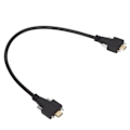 Miniatyrbillede 3 af 8: Type C han til Type C han 0,3 m 4K ved 60 Hz 5A hurtigopladning 10 Gbps USB C 3.1-kabel med skruehuller til tabletcomputer