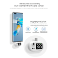 Miniatyrbillede 3 af 5: Mobiltelefon USB smart termometer Bao k8 kontaktfri infrarød termometer menneskelig pandetemperatur 3#