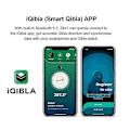 Pikkukuva 4 / 5: Muslim Smart Ring Tally Tasbeeh -laskuri, 5 rukousajan muistutus, Bluetooth-kaiutin - GSL vihreä