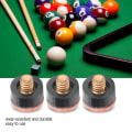 Miniatyrbilde 8 av 8: 10 stk Biljard Snooker Pool Cue Pole Tip Reservedeler Utstyr Tilbehør (12mm)