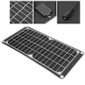Miniatyrbild 7 av 8: Bärbar monokristallin solpanel Flexibel USB port 10W för nödladdning utomhus