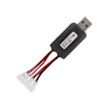 Miniatyrbilde 4 av 8: CX405 4CH Micro USB Batterilader for 1S 3.7V Lipo LiHV 3.8V Batteri for RC Helikopter