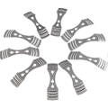 Miniatyrbilde 1 av 5: Metall Lysveke Sentreringsenhet, 3-Hulls Metall Lyskjernelampeholder Klips for Lyslaging Elskere (10 stk)