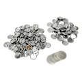 Miniatyrbild 4 av 8: 100 Set Blank Knappar Badge-delar Rund Form Rostskydd Lätt att Skriva ut Knappnåls-set för Knapptillverkningsmaskin 32mm/1.3in