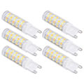 Miniatyrbillede 7 af 8: 10 stk. G9 220V LED-pære, dæmpbar keramisk LED-pære, erstatter halogenpære til lysekrone G9 7W 64LED