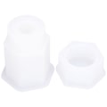 Miniatyrbilde 7 av 8: Silikonform Sekskantet Form Myk Elastisk Trygg Miljøvennlig Enkel Avforming DIY-Form for Å Lage Oppbevaringsboks
