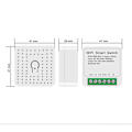 Miniatyrbild 4 av 5: För Matter 16A WiFi Switch Enkel Öppen Dubbel Kontrollbrytare