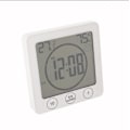 Miniatyrbild 2 av 5: Badrumsklocka, Vattentät Touchkontroll Duschklocka, LCD Digital Alarm, Hygrometer Termometer, Nedräkningstimer, Batteridriven, för Kök Smink