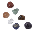 Miniatyrbilde 7 av 8: 7 stk Crystal Stones Set Balancing Energy Beroligende sinn Healing Natursteiner Hjem Dekor