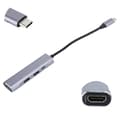 Miniatyrbillede 6 af 8: Hub Type‑C til HDMI Pd USB3.0 4‑i‑1 Velegnet til OS X/ Huawei/ Samsung