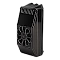 Miniatyrbillede 3 af 8: X1A Universal Aluminiumlegering Fan Radiator Mobiltelefon Varmeafledning Telefon TilbehørSort