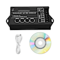 Miniatyrbillede 2 af 5: Programmerbar RGB LED Controller DC12V-24V 5 Kanal LED Timing lysdæmper