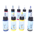 Miniatyrbillede 1 af 8: 9 farver maling maling akryl maling maling pigment DIY kunst tegnematerialer A7009 glasmaling