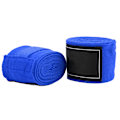 Miniatyrbillede 3 af 8: 2 stk 2,5 m elastisk rem boksning Sanda Muay Thai MMA Taekwondo Bandage Håndbind (blå)