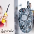 Miniatyrbild 7 av 8: 400M Clear Intercom Avstånd Utomhus Barn Fält Simulering Tvåvägs Radio Walkie Talkie Toys1 Par med två färger